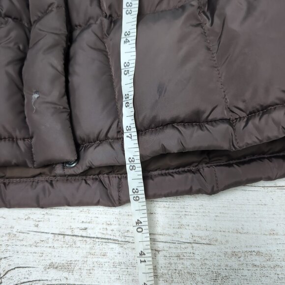 The North Face 600 Metropolis Goose Down puffer Long Coat Size Large - Picture 6 of 7